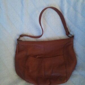 The Sak Brown Leather Shoulder Bag